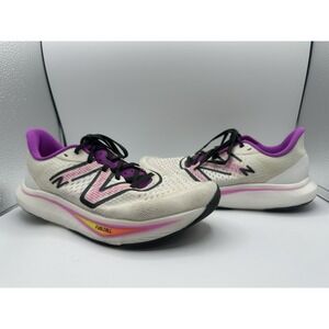 New Balance FuelCell Running Shoes White Pink Purple Womens Size US 10 / EU 41.5